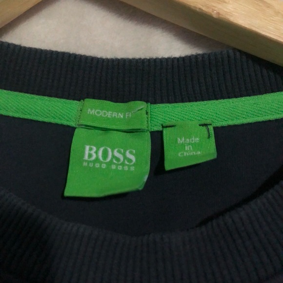 Hugo Boss Navy Blue XL Crewneck - Picture 2 of 3